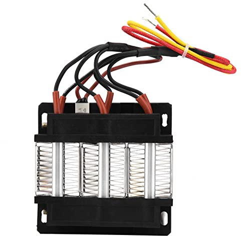 Kuuleyn Réchauffeur d'air PTC, Aluminium 220V 200W Réchauffeur d'air en céramique PTC isolé Élément Chauffant PTC pour climatiseur, radiateur électrique, Instrument, Appareil général