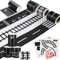 YuChiSX 10 Stück Straßenbänder DIY Eisenbahn Straßenverkehrsband Rennwagen Spur Straßenband für Kinder Spielen und Lernen, Verkehrszeichen Aufkleber DIY Masking Autobahn Tape