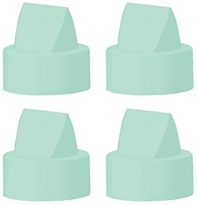 Maymom Duckbill Valve Compatible with Momcozy S9/S12, Spectra Caracup, FEISIKE Cup 2011 Version, TSRETE; 4pc (Green, for Elvie Stride)