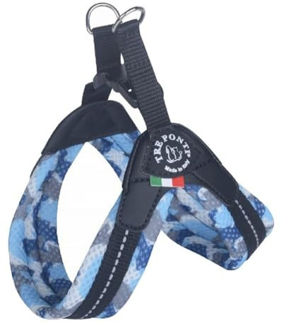 Easy Fit Camouflage-Mesh Click Light Blue, Größe 3