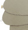 HOBEA-Germany Stillkissen XXL Lagerungskissen Schwangerschaftskissen Seitenschläferkissen groß (Waffelmuster Taupe, Bezug für Stillkissen)
