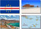 SET OF 4 CAPE VERDE FRIDGE MAGNETS – CAPE VERDE FLAG CAPE VERDE MAP CAPE VERDE ATTRACTIONS