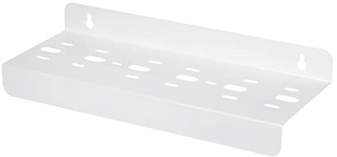 sourcing map Filtre à eau Boîtier Support pour 20 Pouces 3 Étape Ensemble Maison Montage Support pour Cuisine Blanc