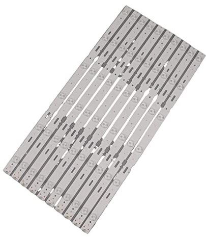 CARZE 10 pièces LED Bandes Fit for GRUNDIG 48 TV 48VLE5520 48VLE5520BG LSC480HN05 48VLE4421BF SAMSUNG 2013ARC48 3228N1 6 REV1.1 140509 Bandes de rétroéclairage TV
