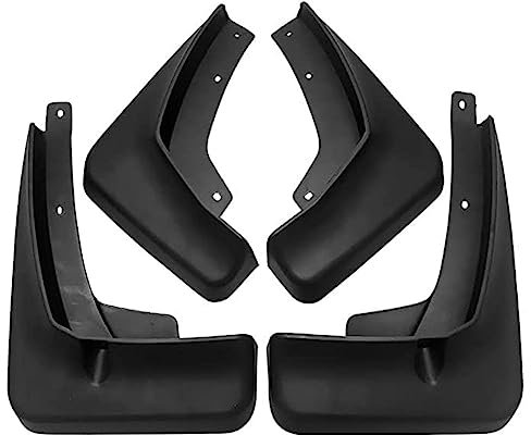 SOUTES 4 Stück Auto Spritzschutz Schmutzfänger für Lexus RX200T 270 330 450, Abs Kunststoff Vorne Und Hinten Kotflügel Spritzschutz Radschutz Schmutzfängern ZubehöR