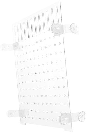 SEWOART Acryl-trennwand Für Aquarien Transparente Isolationsplatte Zur Aufteilung Von Fischbecken Mit Saugnäpfen Für Zucht Und Von Fischen