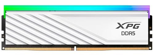 XPG Memoria RAM DDR5 16GB 6000MT/s Lancer Blade RGB Dispador Blanco AX5U6000C3016G-SLABRWH