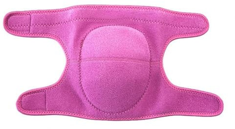 Knieschützer Knieschützer, weich, verstellbar, for Männer und Frauen, Knieschutz for Volleyball, Fußball, Tanz, Yoga, Tennis, Laufen, Radfahren Knieschutzschoner ( Color : 1Pcs Rose Red , Size : L )