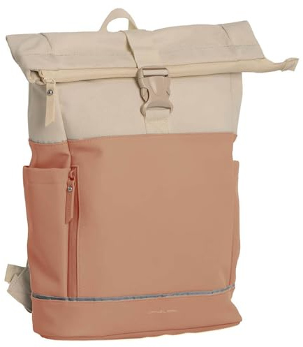 Daniel Ray Rucksack Pittsburgh mit Rolltop-Verschluss - Rolltop-Tasche mit Laptop-Fach in Pink