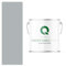 Q-COVER Betonzaunfarbe | 5L | Hellgrau-Blau | Silikon Farbe | Außen | Betonfarbe | Hydrophobe Farbe | Acrylat Dispersion | Betonzäune | Betonelemente