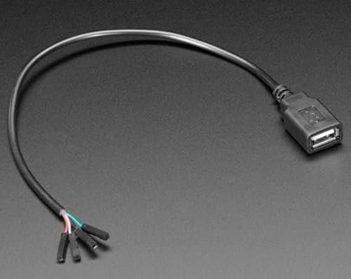 USB-Kabel/IEEE 1394-Kabel USB Type A Jack Breakout Cable with Premium Female Jumpers - 30cm long - SKU 4449