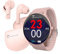 Techmade Smart Watch Dynamic Rose Gold Bundle Rose TM-Dynamic-BGDR, Colore: rosa., Unisize, Moderno