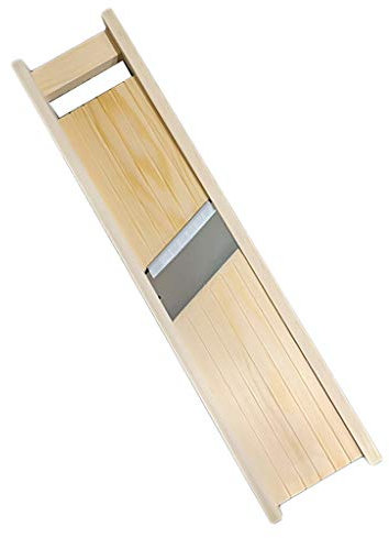 Cortador de repollo tradicional de madera, protector de mano finamente picado, cocina y hogar, fácil de usar