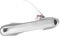 GEARLEADER Outer Chrome Door Handle Fit for Fiat 500 2007-2018, for Fiat 500 C 2009-2018 Offside Right Drivers Side Car Door Handle 735592012, 735485872 (Silver)