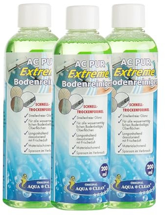 AQUA CLEAN PUR Extreme Bodenreiniger Konzentrat 3x 200ml