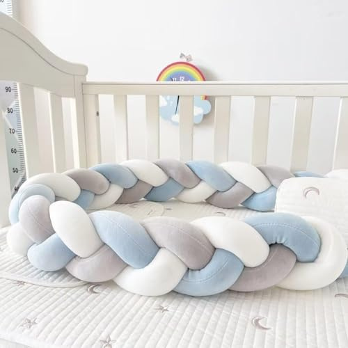 GYCF Knotted Cushion, Braided Knotted Cushion, Handmade Soft Knot Pillow, Cotton Bed Set All Round Braided Pillow for Room Bed, Decor Knot Pillow,A11,1.5 m
