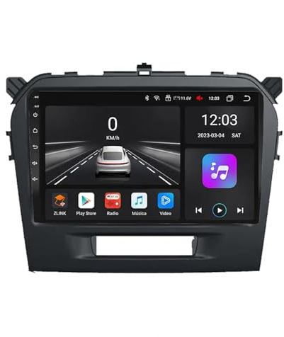 Autoradio 2 Din Bluetooth per Suzuki Grand Vitara 2014-2018 Touch Hd, Carplay Wireless, Bluetooth, Wifi, Gps Navigatore, Retrocamera Hd, Ips Touchscreen, 4 Nucleo 1G+32G