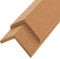 vidaXL 5x Cornière Terrasse WPC Couleur Teck Bordure Plancher Baguette d'Angle