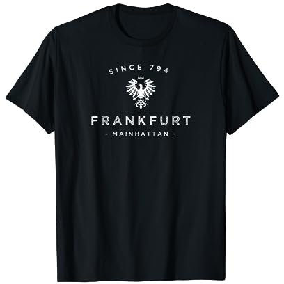 Frankfurt FFM City Hessen Adler Retro Vintage T-Shirt T-Shirt