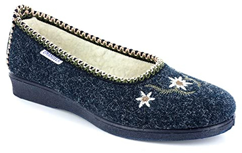 EMANUELA 2087 Pantofola Ballerina F. Lana