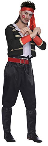 Amscan - Men's 1980's New Romantic Pop Star Fancy Dress Costume Size: Medium-XL