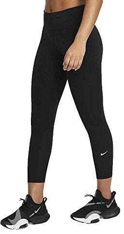 Nike Damen One Tights, Black/White, S