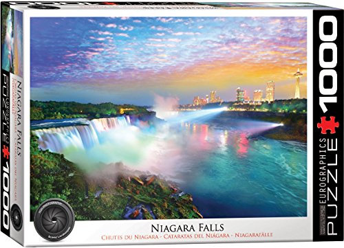 empireposter Niagarafälle bei Nacht - 1000 Teile Puzzle im Format 68x48 cm