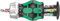 Wera 05008884001 Kraftform Kompakt Stubby Magazin RA 2, Stubby Ratschenschraubendreher mit Bit Magazin, 6-teilig