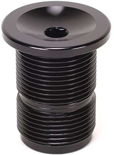 Jet BMX Fork Pre Load Top Cap - Black / H24 / M24 x 1.5mm