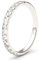 Kolibri Rings Memoire Ring Silber 925 Damen Verlobungsring 925 Stapelring Vorsteckring Zirkonia Gratis Schmucketui (49 (Ø 15,6 mm))