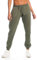 Light & Shade Damen Soft Touch Loungewear Jogginghose Jogger, Army, M