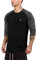 Herren Contrast 3/4 Sleeve Raglan Regular Fit Baseball T-Shirt Herren Raglan Contrast Ls T-Shirt