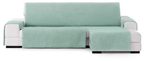 Eysa Valkiria sofabezug chaiselongue 240 cm rechts frontalsicht, Farbe 04, Grün 4