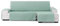 Eysa Valkiria sofabezug chaiselongue 240 cm rechts frontalsicht, Farbe 04, Grün 4