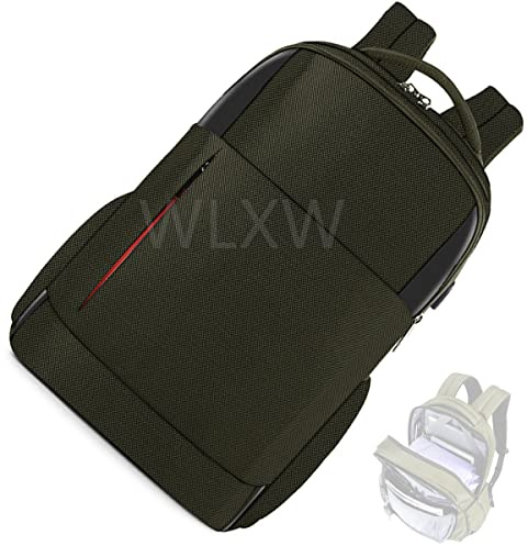 WLXW Reiserucksack, NIJ IIA Kugelsicherer Rucksack, Wasserbeständig, Langlebig, 16,5-Zoll-Laptop-Rucksäcke, Für Erwachsene, Studenten, Unternehmen Elite,ArmyGreen