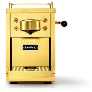 Sjöstrand The Original Capsule Coffee Machine, Brass