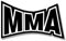WildeBabsKLBT 11cm Hochwertiger Auto-Aufkleber Sticker Decal Autoaufkleber Aufkleber-Folie Wetterfest MMA Mixed Martial Arts Schwarz Mixed Martial Arts F1017