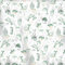 Textrend Baumwollstoff - Stoff zum Nähen - 100% Baumwolle - Textilien 1x1.6m - Stoffe Meterware - Maritimes Thema: Meerestiere (Ozeangrün auf weißem Hintergrund)