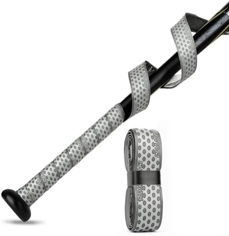 Baseball-Griffband, PU-Leder, atmungsaktiv, Schweißband, für Tennis, Outdoor-Sport, Schläger, Cricket-Baseballschläger, Baseball-Griff, Softballschläger, Cricket für Tape, Griffschläger, Baseball W
