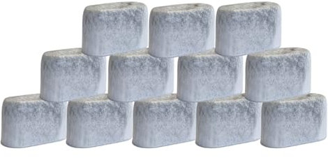 TOPANBIETER 999 hochwertiges Aktivkohlefilter Set, kompatibel mit den Modellen von Beem, AEG und Domo Kaffeemaschinen, die einen entsprechenden Wasserfilter benötigen (12 er Set)