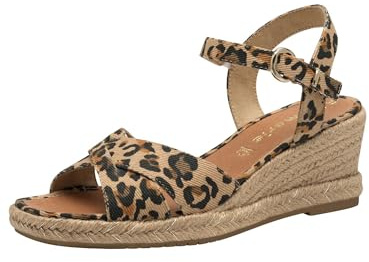 Tamaris Sandalette Damen Keilabsatz braun,EU 39