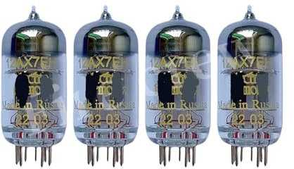 UIHMSWYAL 12AX7 ECC83 vacuum tube HIFI audio tube amplifier kit DIY precision matching four-way(4pcs Matched Quad)