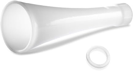 EAORBD Cône de pistolet de nettoyage pour voiture Tornador - En plastique blanc - 1 cône de nettoyage