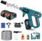 Yofidra Cordless Pressure Washer, 21V Battery Portable Power Pressure Washer, 1160 PSI, 3-Stage Adjustable, LCD Display, with 2 Battery