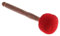 Maillet de bol en chant, bâton de tambour, maillet de l'attaquant de balle en feutre en bois avec poignée en bois, instruments de musique de Bouddha pour la méditation bouddhiste yoga