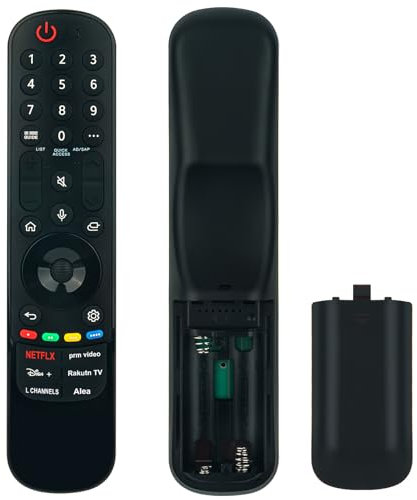 VINABTY New Replacement MR23GA Magic Motion Sensor Voice TV Remote Control Applicable For LG MR21GA/MR22GA OLED Z2/1, G2/G1, C2/C1, B2/1, A2/1,Sub AKB76043107 AKB76036201 AKB76039901