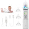 Nasensauger Baby, Nasensauger Baby Elektrisch 5 Saugstufen & 3 Silikonspitzen，IPX6 Wasserdicht,Wiederaufladbar，Mit Musikfunktion, LCD-Display, Nasensauger Geeignet für Babys und Kinder