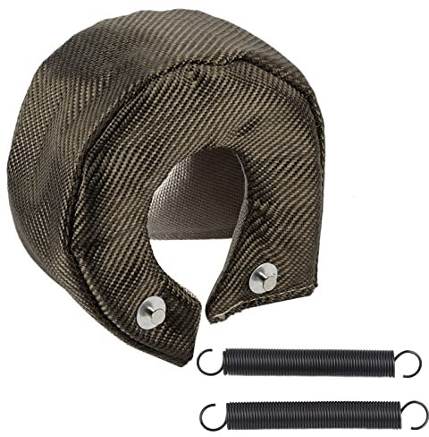 Zohisin High Performance Single Heat Blanket Turbocharger Heat with Enhanced Cooling Efficiency for Reducing Lag and Prolonging Engine Lifespan Compatible with T3 T25 T28 GT28 GT30