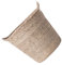 JOINPAYA Macetero Tejido Cubrir Yute Interior Canastas De Mimbre Cesta Planta Maceta Hecho a Mano Decorativo Lino Tejidas a Mano Exterior con Organización Pequeño Beige