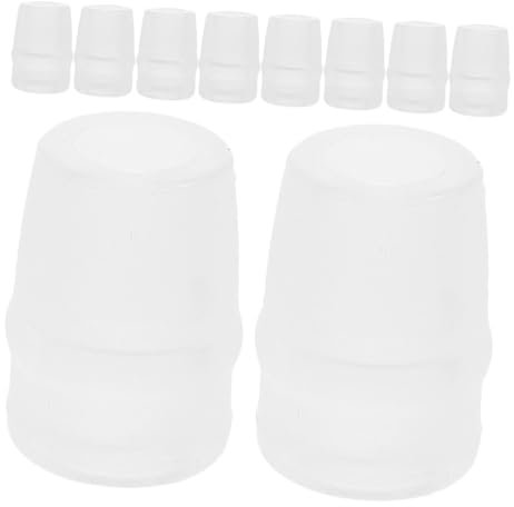 Toyvian 10pcs Bite Valve Replacement: Silicone Water Bottles Nozzle Mouthpiece For Hydration Pack System Stainless Steel Tumbler Mountain Climbing Cycling